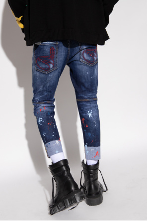 Li-Ning logo-print detail track pants - 'Sailor' jeans Dsquared2